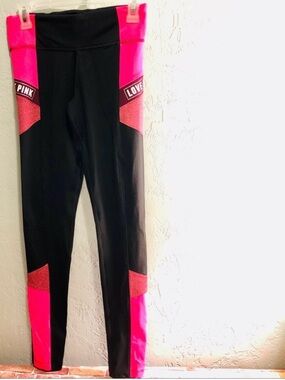 PINK Victoria’s Secret Ultimate Black Leggings XS